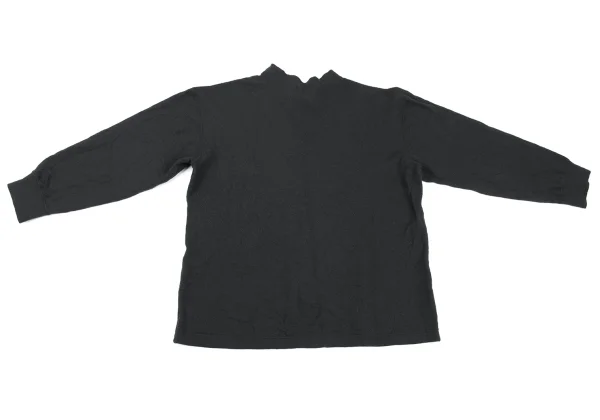 COMME des GARCONS HOMME PLUS Knit Switching Washer Felt Top K-162443_009