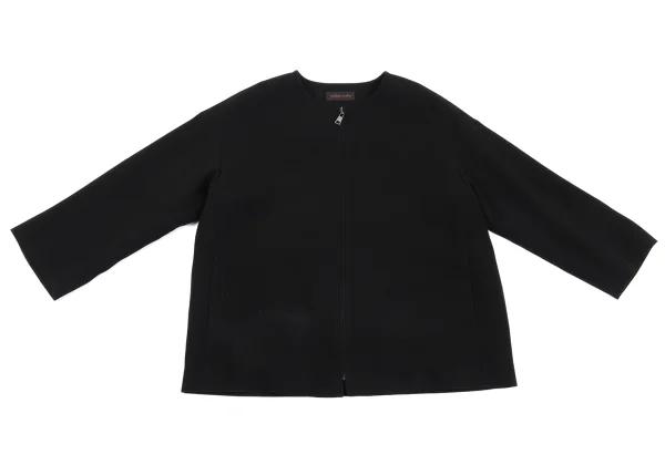 yoshie inaba Poly 3/4 Sleeve Zip Blouson K-162444_002
