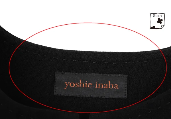 yoshie inaba Poly 3/4 Sleeve Zip Blouson K-162444_004