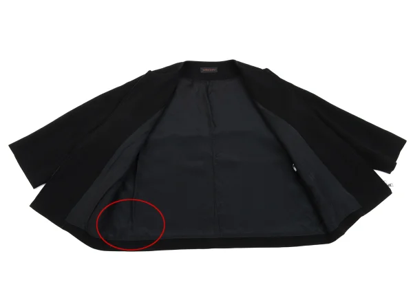 yoshie inaba Poly 3/4 Sleeve Zip Blouson K-162444_011
