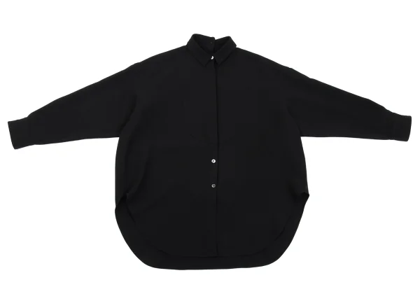 yoshie inaba Front Switching Stretch Poly Blouse K-162447_002