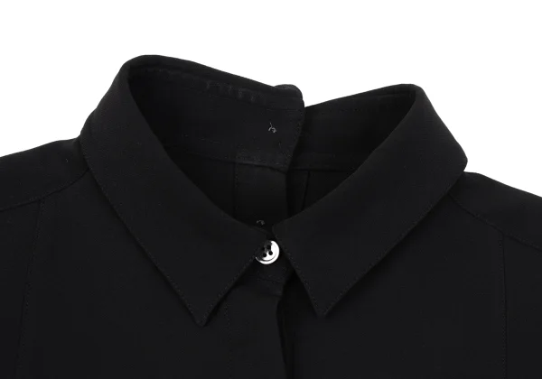 yoshie inaba Front Switching Stretch Poly Blouse K-162447_005