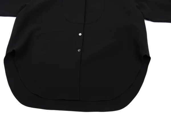 yoshie inaba Front Switching Stretch Poly Blouse K-162447_012
