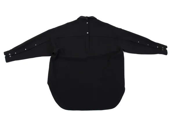 yoshie inaba Front Switching Stretch Poly Blouse K-162447_014
