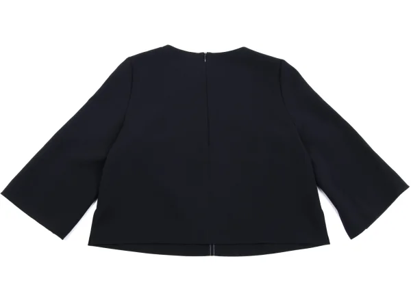 yoshie inaba Poly Stitch Slit Sleeve Blouse K-162448_010