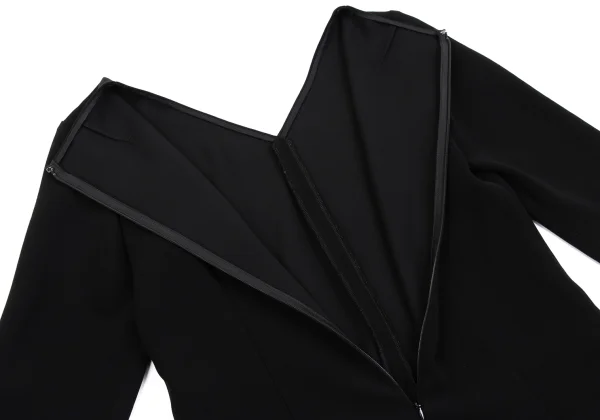 yoshie inaba V Neck Poly Blouse K-162449_012