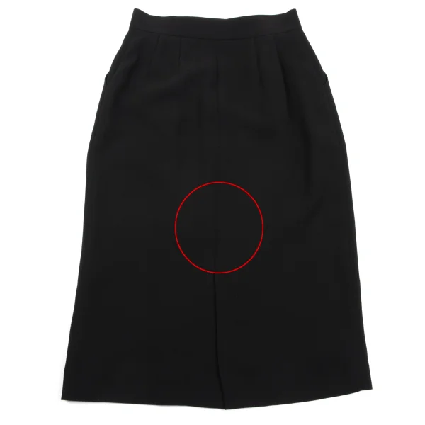 yoshie inaba Back Slit Poly Skirt K-162451_010