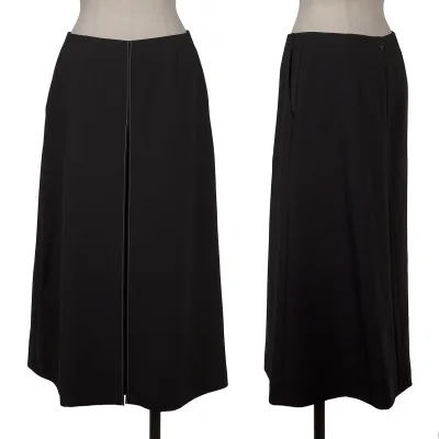 yoshie inaba Box Pleated Stretch Poly Skirt