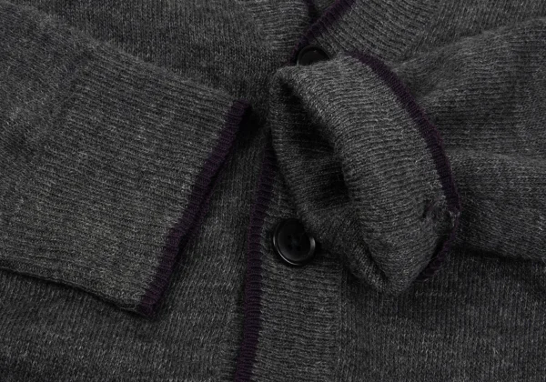 R.NEWBOLD One Point Embroidery Mohair Blend Cardigan K-162457_005