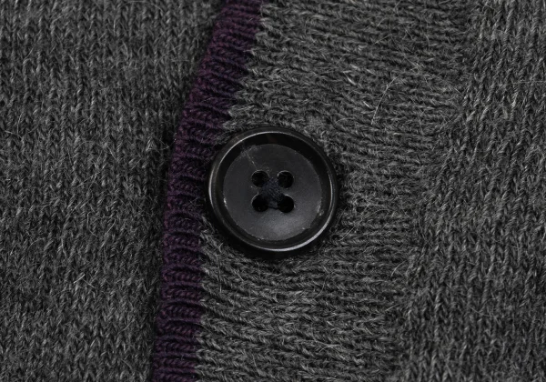 R.NEWBOLD One Point Embroidery Mohair Blend Cardigan K-162457_008