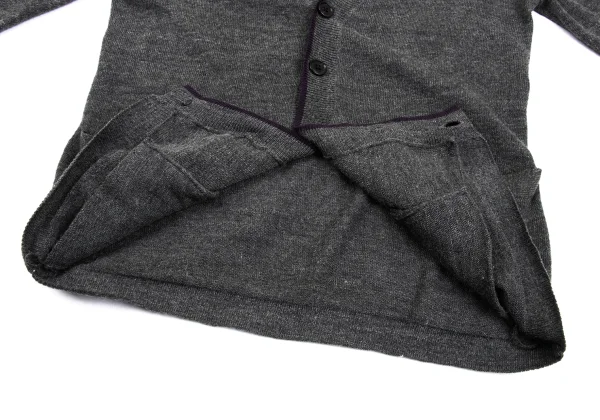 R.NEWBOLD One Point Embroidery Mohair Blend Cardigan K-162457_009