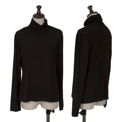 GIANFRANCO FERRE Rayon Stretch High-neck Top