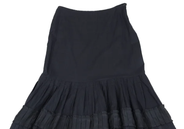 MAX&Co trends Cotton Hem Frill Taped Skirt K-162464_003