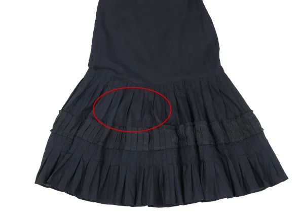 MAX&Co trends Cotton Hem Frill Taped Skirt K-162464_006