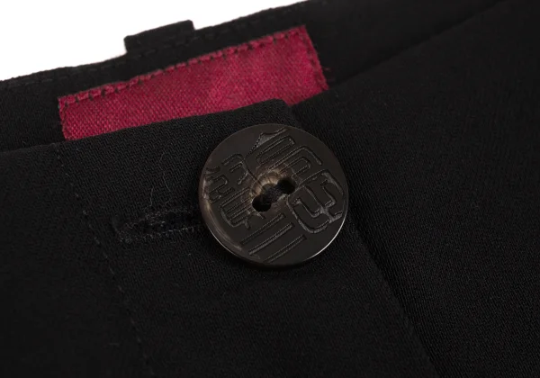 KENZO Kanji Botton Wool Straight Pants K-162468_003