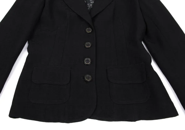 D&G Leaf Printed Lining Jacquard Jacket K-162471_007