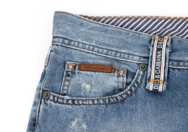 D&G Embroidery Wash Jeans K-162472_004