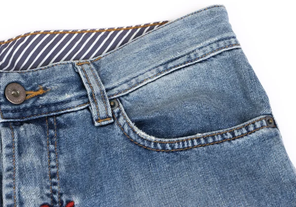 D&G Embroidery Wash Jeans K-162472_007