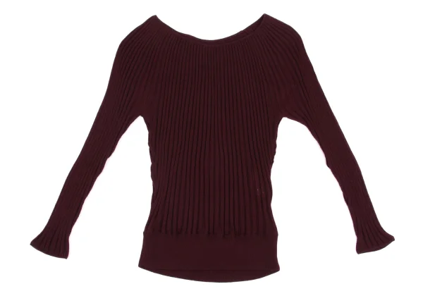 DOLCE&GABBANA Wool Rib Knit Sweater K-162473_002