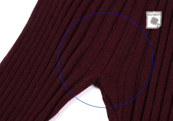 DOLCE&GABBANA Wool Rib Knit Sweater K-162473_005