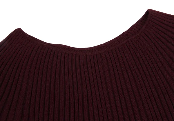 DOLCE&GABBANA Wool Rib Knit Sweater K-162473_006