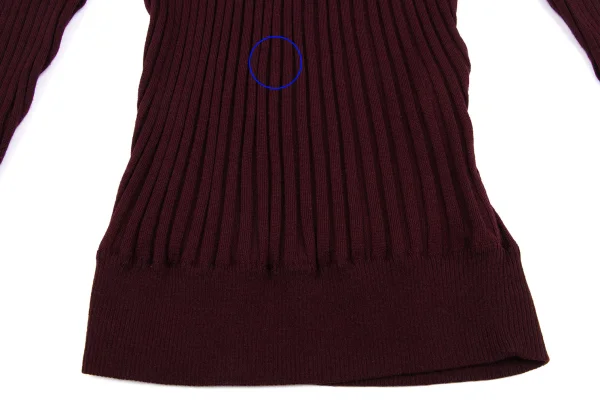 DOLCE&GABBANA Wool Rib Knit Sweater K-162473_009