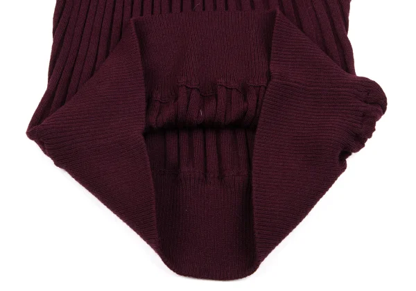 DOLCE&GABBANA Wool Rib Knit Sweater K-162473_011