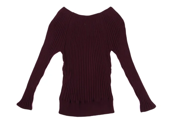 DOLCE&GABBANA Wool Rib Knit Sweater K-162473_012