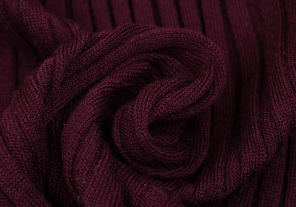 DOLCE&GABBANA Wool Rib Knit Sweater K-162473_013
