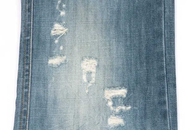 DOLCE&GABBANA Logo patched Damage Jeans K-162474_012