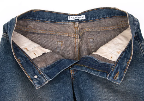 DOLCE&GABBANA Damage Flare Jeans」 K-162475_006