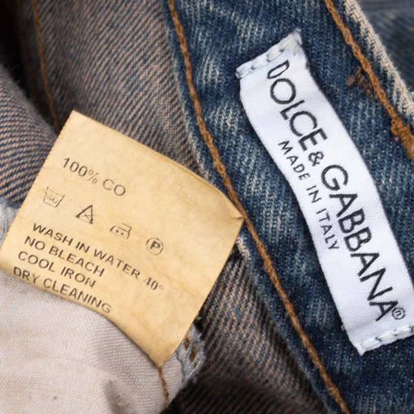 DOLCE&GABBANA Damage Flare Jeans」 K-162475_018