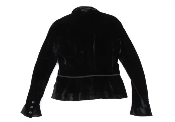 Christian Dior BOUTIQUE Trotter Lining Velours Jacket K-162476_016