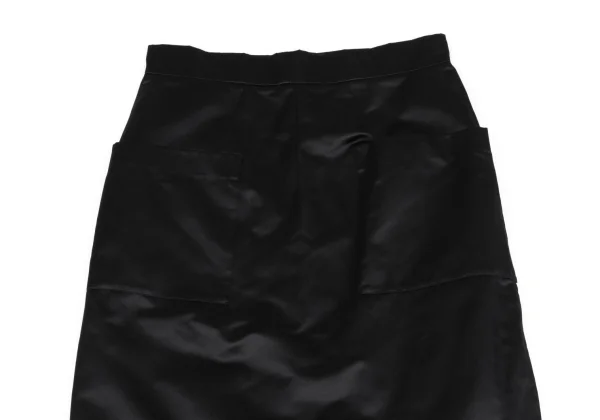 PRADA Silk Patch Pocket Skirt K-162477_003