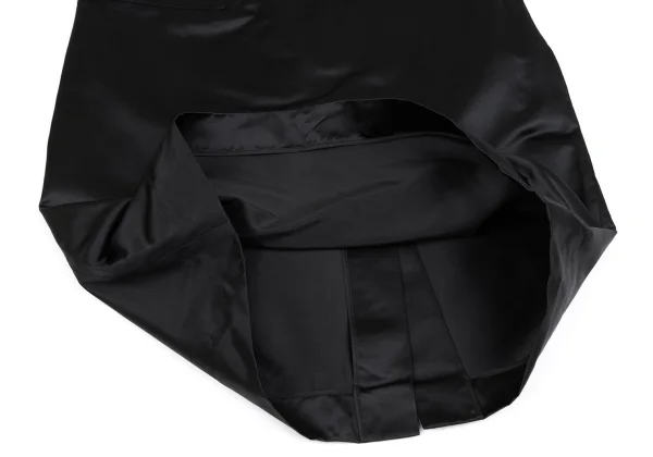 PRADA Silk Patch Pocket Skirt K-162477_007