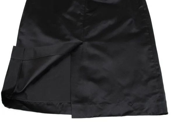 PRADA Silk Patch Pocket Skirt K-162477_010