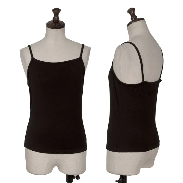Jean Paul GAULTIER PARIS Rayon Stretch Camisole Black 40 K-162481_001
