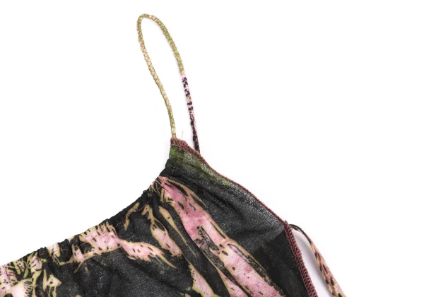 Jean Paul GAULTIER FEMME Floral Girl Printed See-Through Camisole K-162483_004