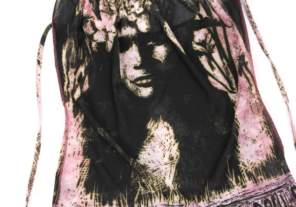 Jean Paul GAULTIER FEMME Floral Girl Printed See-Through Camisole K-162483_006
