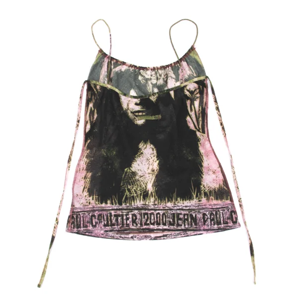 Jean Paul GAULTIER FEMME Floral Girl Printed See-Through Camisole K-162483_009