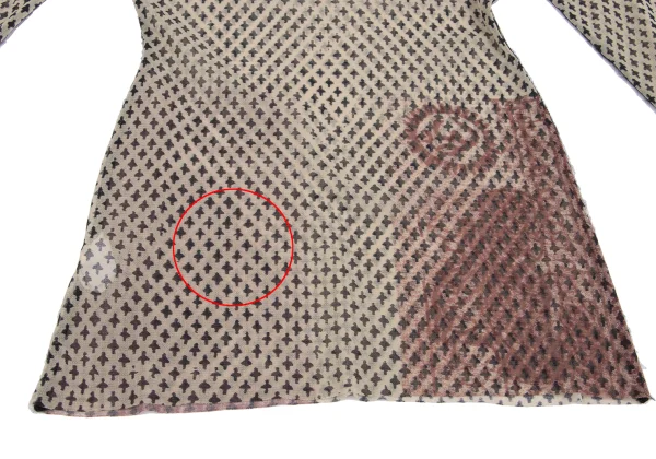 Jean Paul GAULTIER FEMME Patterned Mesh T Shirt K-162489_008