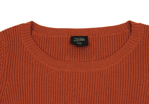 Jean Paul GAULTIER FEMME Logo Jacquard Rib Knit K-162494_006