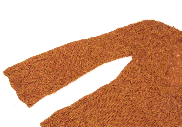 Jean Paul GAULTIER FEMME Nylon Wool V-neck Knit K-162495_005