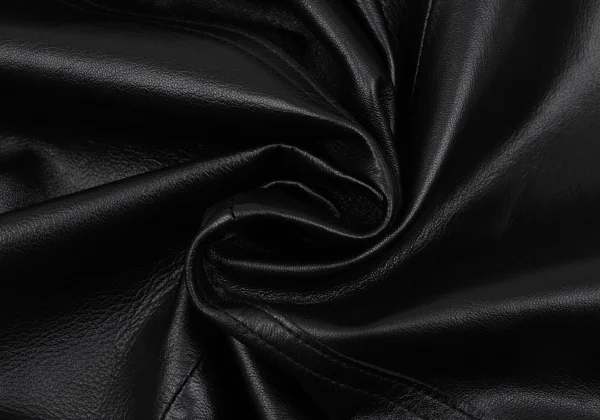 Jean Paul GAULTIER FEMME Front Button Lamb Leather Skirt K-162499_014