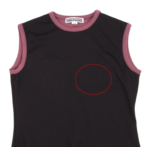 Jean Paul GAULTIER HOMME objet Poly Trim Tank Top K-162500_003
