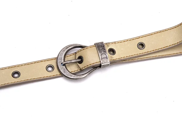 Christian Dior Gaucho Leather Shoulder Bag K-162503_012