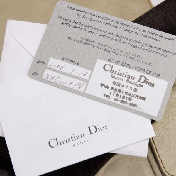 Christian Dior Gaucho Leather Shoulder Bag K-162503_019