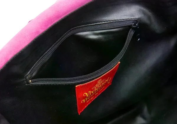 Vivienne Westwood Fringe Suede Shoulder Bag K-162506_019