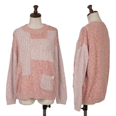 NON NO Jacquard Knit Sweater