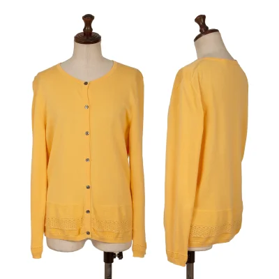NON NO Cotton Knit Cardigan
